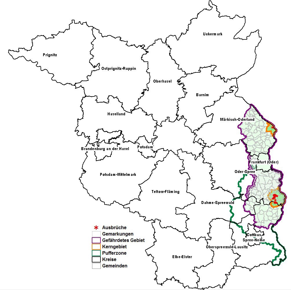 ASP-Restriktionsgebiete