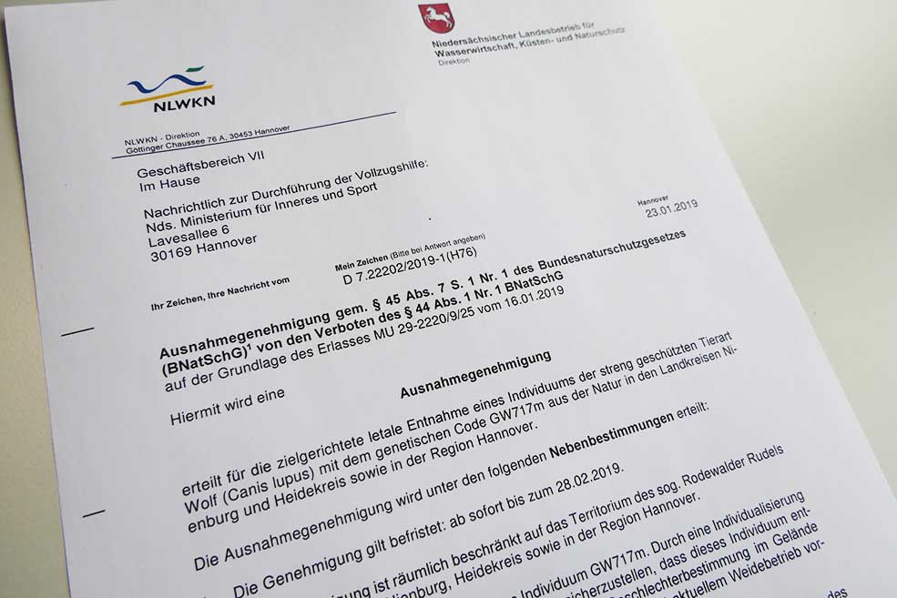 Ausnahmegenehmigung