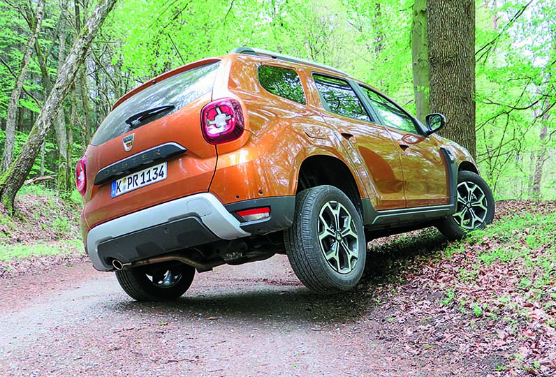 Dacia Duster Bodenfreiheit