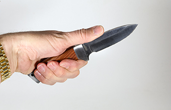 Das Messer hat eine ausgezeichnete Handlage und optimale Länge (Foto: N. Klups)