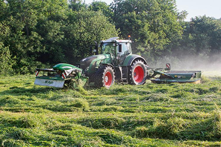 Todesfalle Grünland-Mahd: Nach vorsichtigen Schätzungen kommen dabei deutschlandweit jedes Jahr allein rund 100 000 Kitze um – deshalb sollte man die wenigen, wirklich effektiven Maßnahmen zur Vermeidung auch nutzen ... ganz unabhängig von Gesetzen. (Foto: B. Petercord)