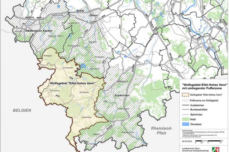 Wolfsgebiet Eifel – Hohes Venn