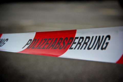 Symbolfoto: Polizeiabsperrung