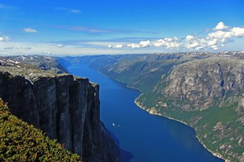 Fjord in Norwegen