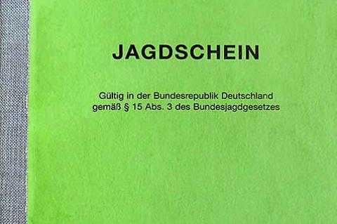 Jagdschein