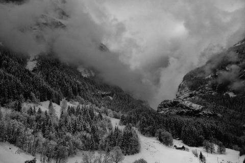Alpen Schnee Lawine Österreich